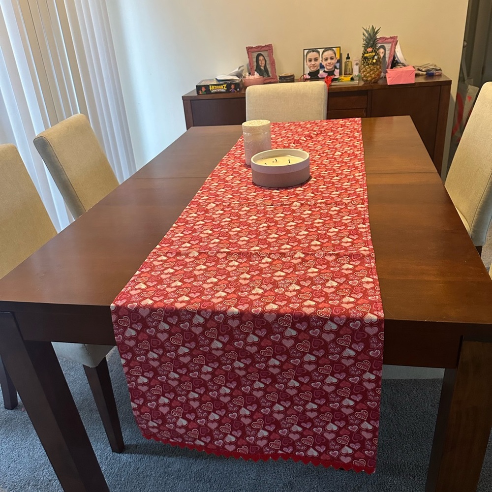 Valentine’s Day Table Runner